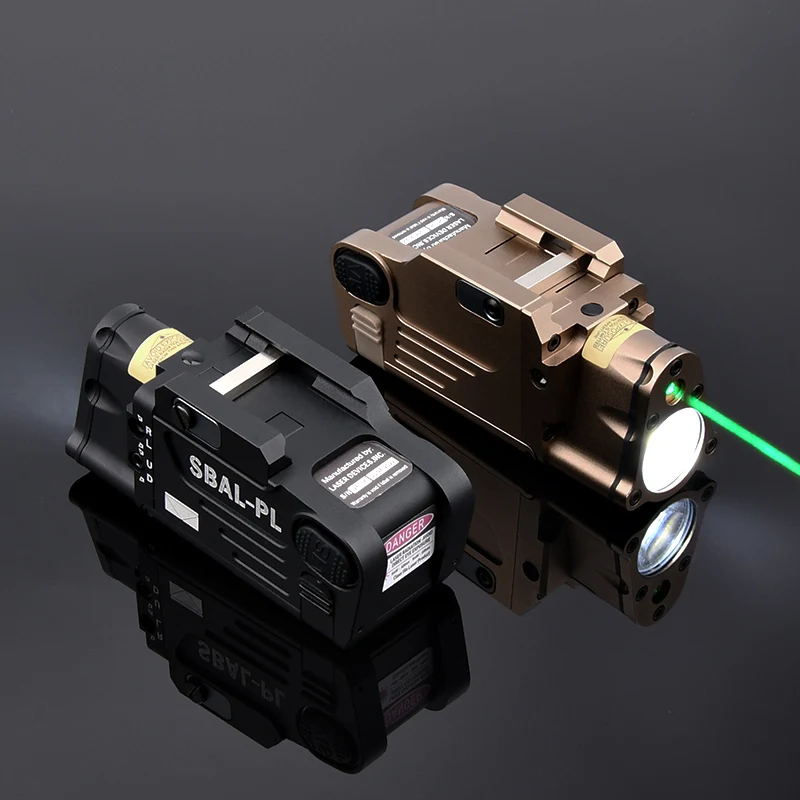 WADSN M300 M600 linterna de Metal SBAL-PL Haning pistola luz punto rojo verde LED luz de explorador X300 Airsoft ajuste riel de 20mm - imagen 4