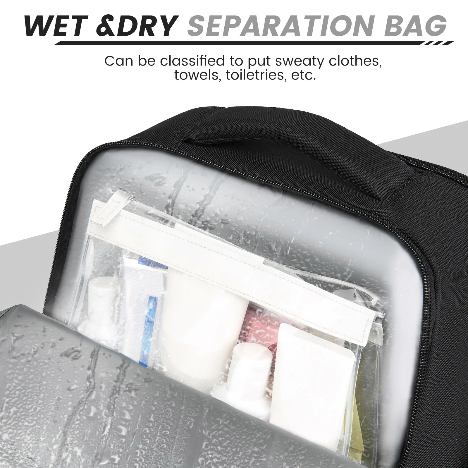 Mochila aislante con compartimento de refrigeración adecuada para bolsa para portátil de 15,6 pulgadas adecuada para viajes de trabajo y otras actividades - imagen 5