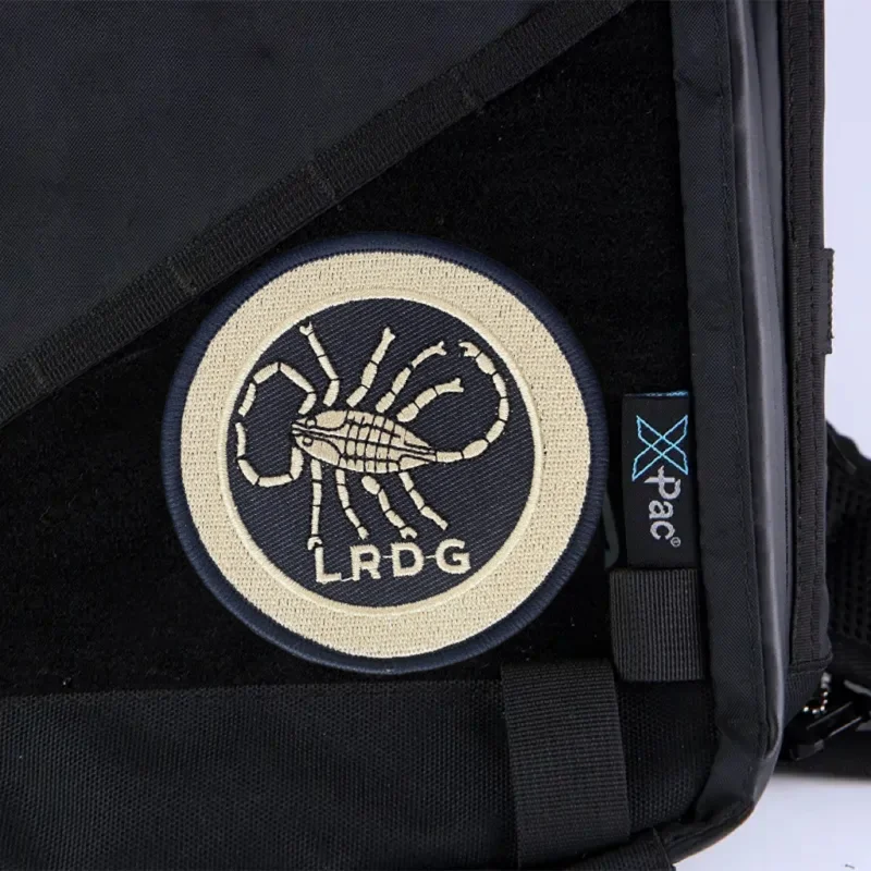 LRDG parche de escorpión moral táctica insignia bordada gancho y bucle mochila militar ropa pegatina decorativa brazalete - imagen 5