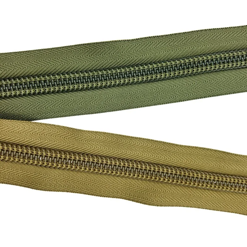 Cremallera nylon sin tirador para chaleco y mochila - imagen 2