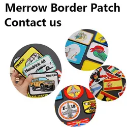 Parche bordado velcro para chaleco táctico – Fijación coser o enganchar