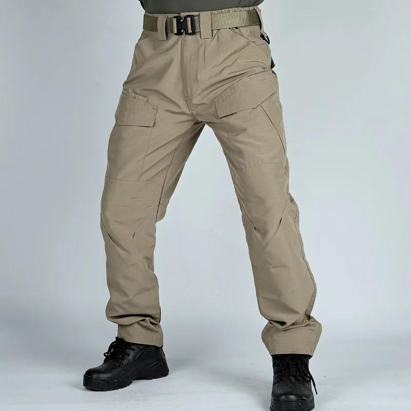 IX5 pantalones tácticos militares para hombres, pantalones de carga de combate duraderos de las fuerzas especiales, pantalones de Montañismo impermeables para deportes al aire libre - imagen 5