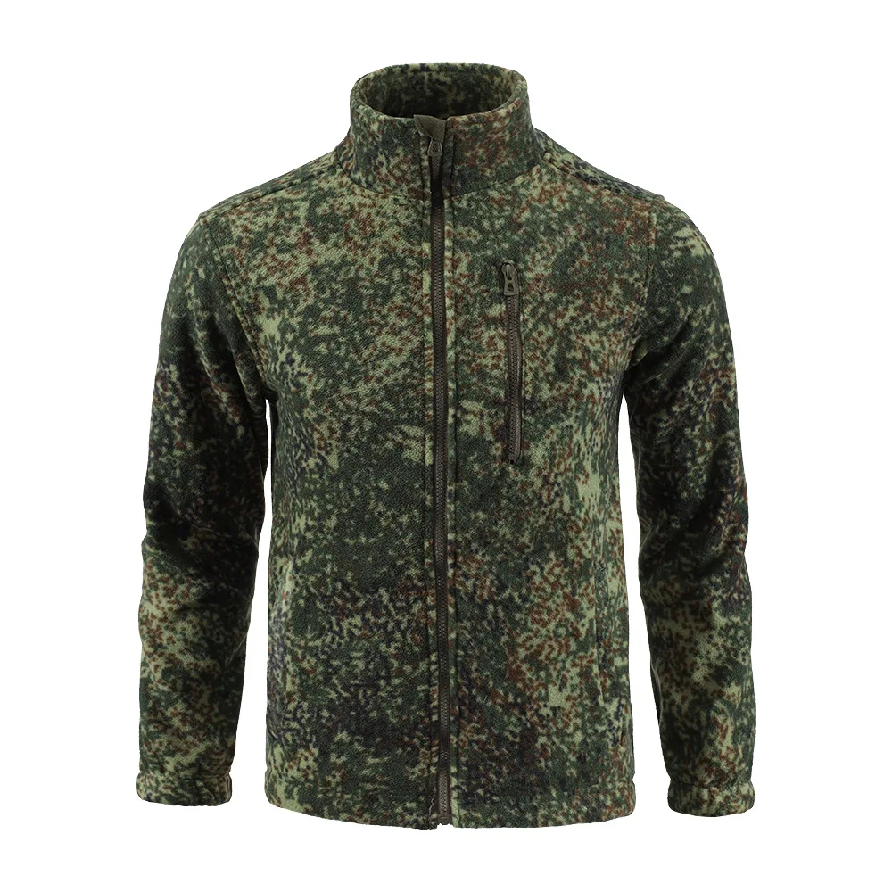 Chaqueta táctica polar de camuflaje para exteriores de lana doble cara cálida - imagen 3