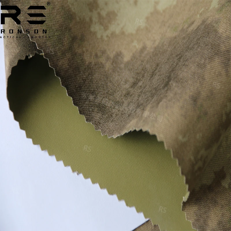 Tela ignífuga antiinfrarroja de camuflaje AU, tela de PU impermeable de nailon 500D, ropa táctica de Airsoft para exteriores, bricolaje - imagen 3