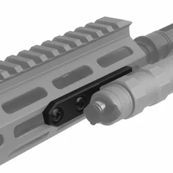 Soporte linterna táctica M-LOK en aleación de aluminio para caza