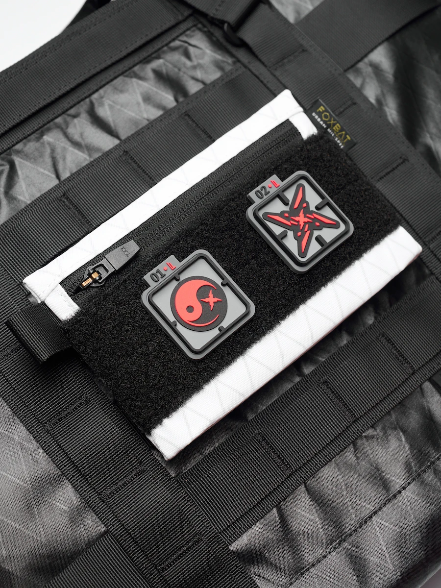 FOXBAT Alert Theme Parche de PVC Brazalete táctico Decoración DIY para ropa y mochilas - imagen 3