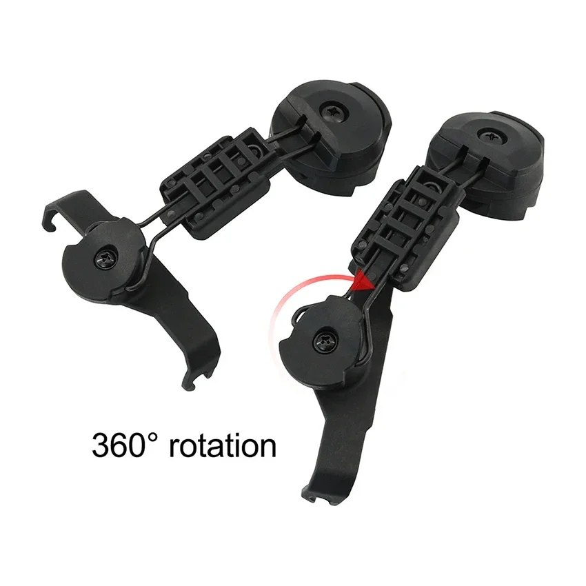 Orejeras con cancelación activa de ruido, accesorios para auriculares tácticos, adaptador de riel de arco para MSA SORDIN, auriculares de caza Airsoft - imagen 3