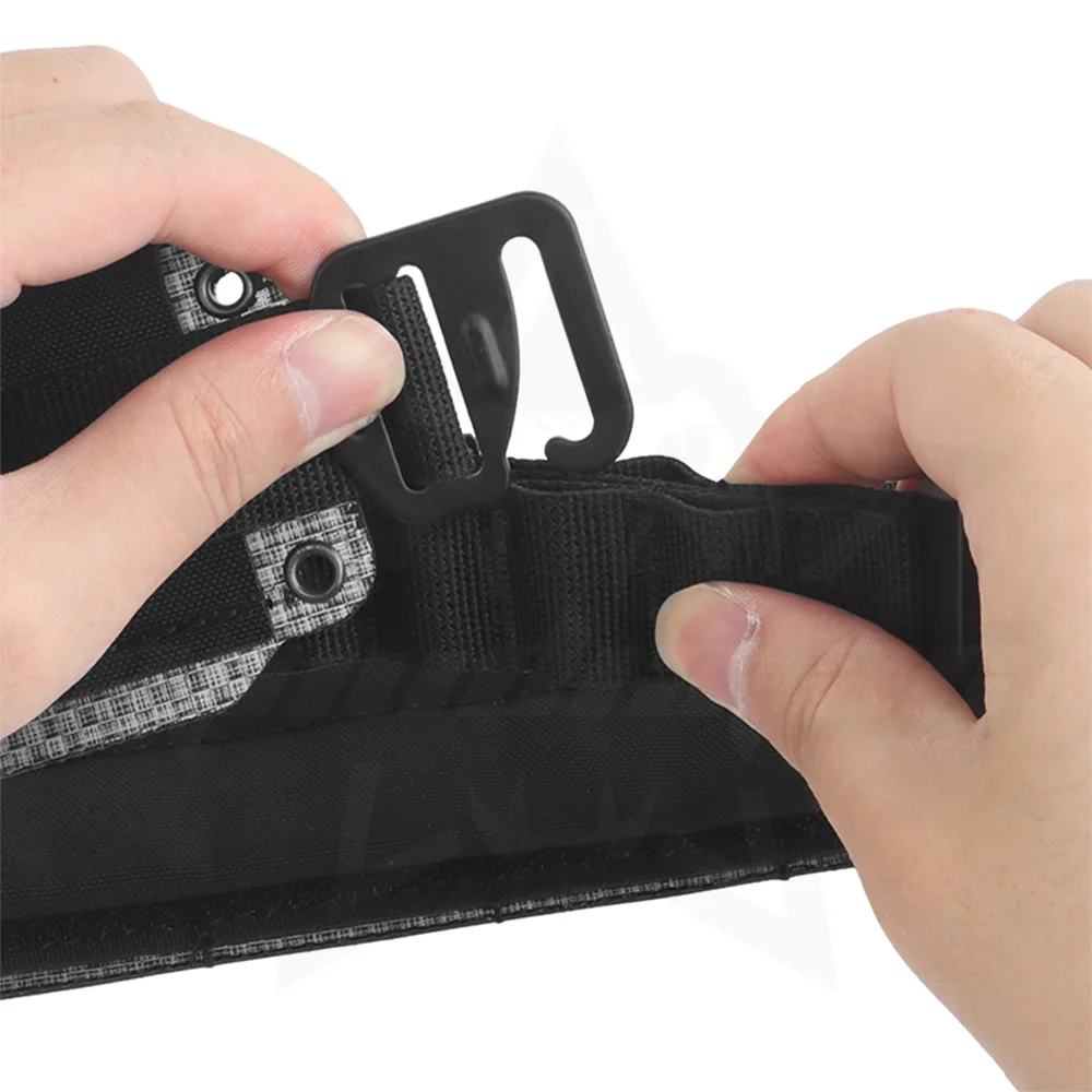 OPHIDIAN ARC Molle cinturón caída pierna correa banda, montaje caza Airsoft accesorio liberación rápida hebilla de Metal cinturones para hombre - imagen 5