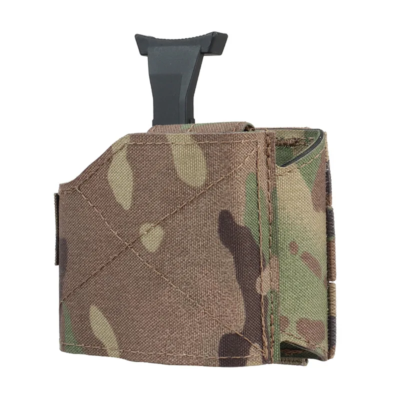 Funda táctica Universal para pistola, funda militar ajustable de extracción rápida para cinturón MOLLE, accesorios Airsoft de caza - imagen 2