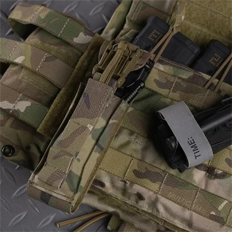 Bolsa táctica torniquete de emergencia con soporte MOLLE exterior - imagen 4