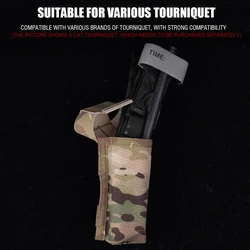 Bolsa IFAK MOLLE con soporte TQ y funda cizalla de primeros auxilios