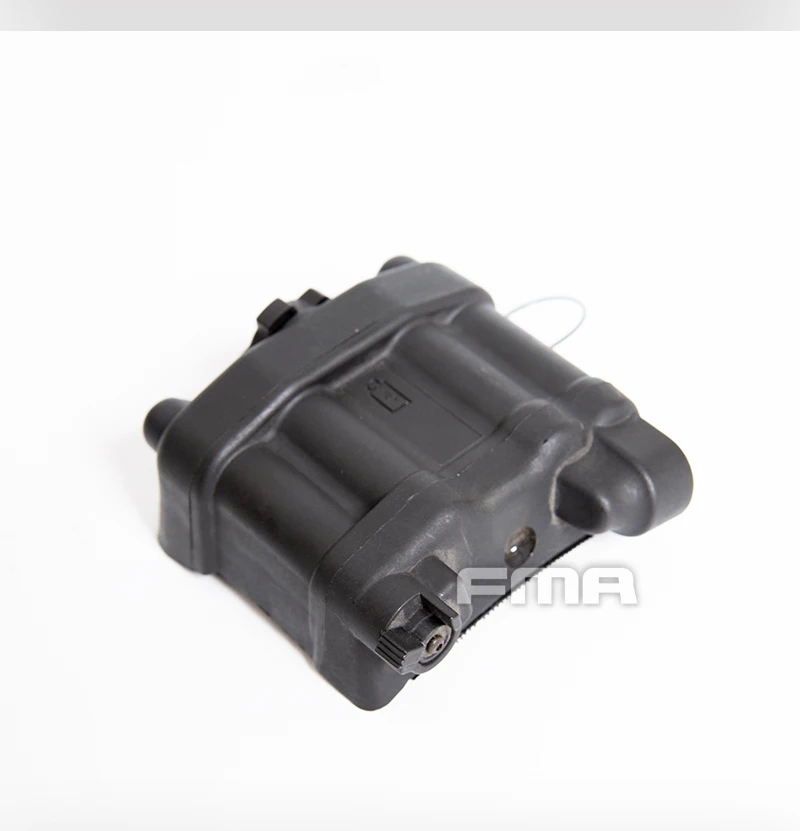 Caja de batería para casco de Paintball táctico NVG AN/PVS-31, modelo simulado, sin función, material de nailon - imagen 2