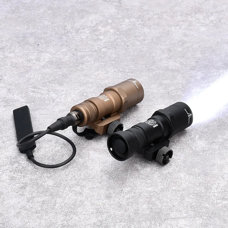 M300B M300, linterna Tacitcal SF, Mini arma de exploración, luz LED de caza, ajuste de 20MM, riel Picatinny, momentáneo, constante, en la cola - imagen 5