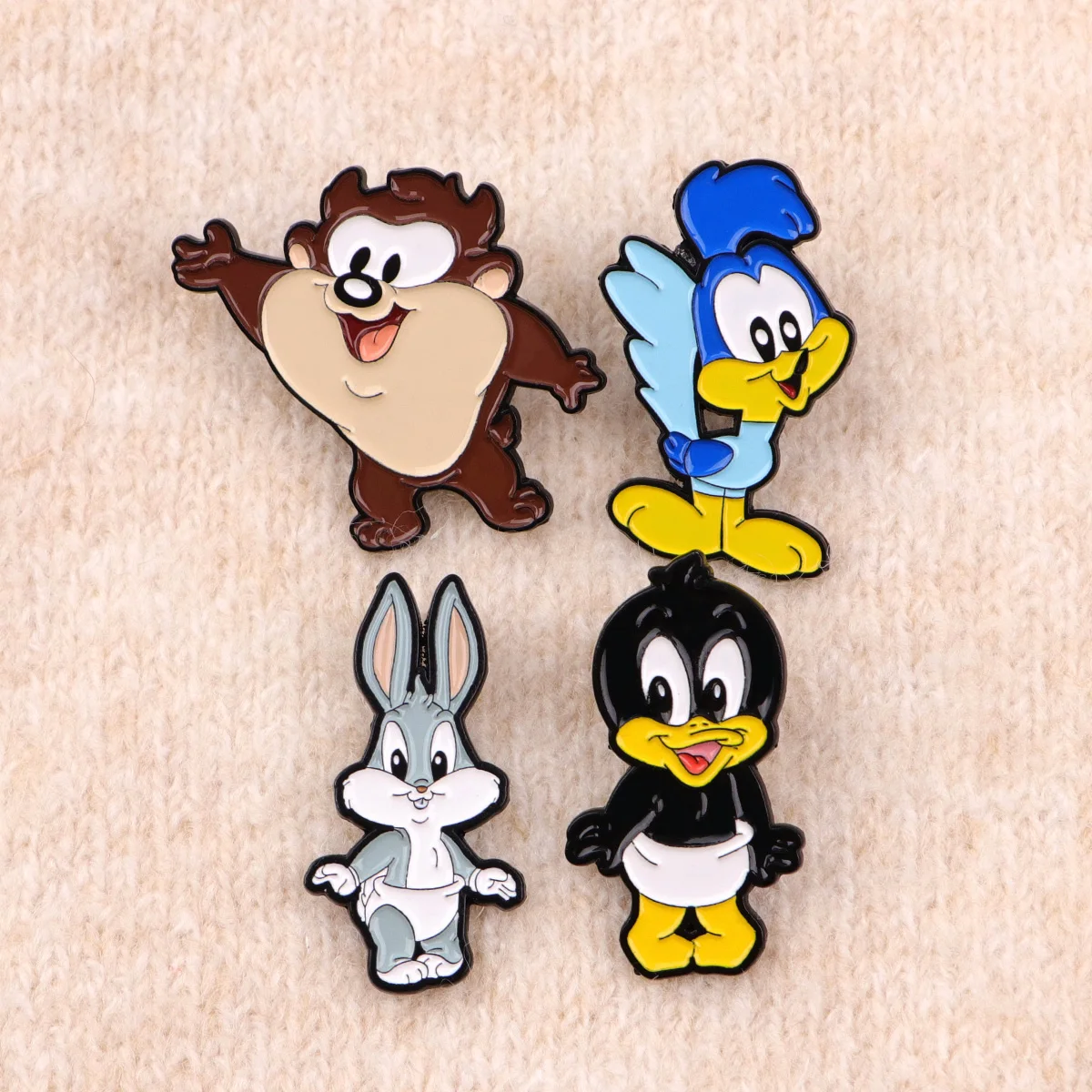 1 Juego de alfileres esmaltados de pato bonito, broches de animales de dibujos animados para decoración de ropa de mujer, alfileres de Metal, mochila, sombrero, insignia, accesorios de regalo - imagen 3