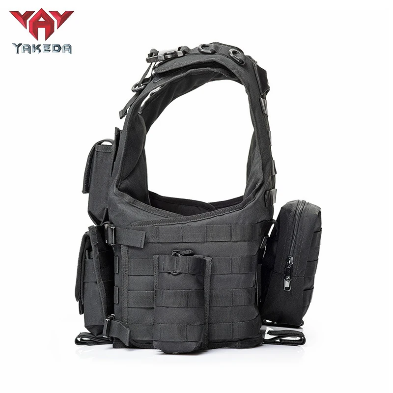 Chaleco de caza anfibio de tela de poliéster YAKEDA 600D, desmontable y ampliable - imagen 3