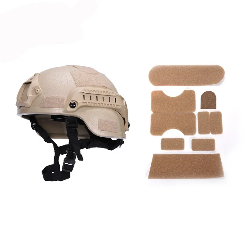 Casco táctico WOLF ENEMY para casco Mich pegatinas mágicas Paster BK/OD/DE - imagen 4