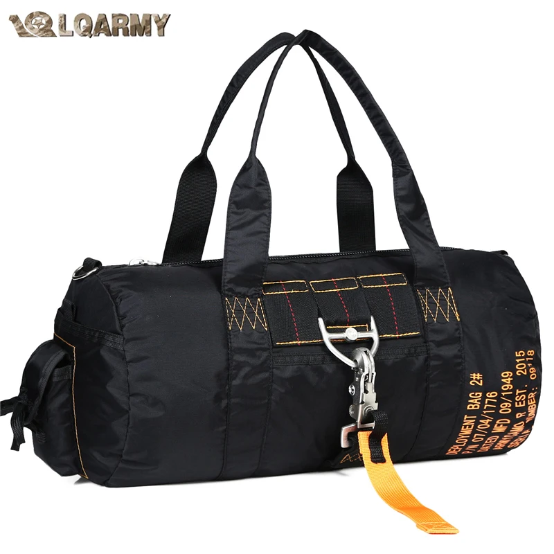 LQARMY-Bolsa de lona deportiva con paracaídas táctico, nailon 1000D, cinturón de viaje para exteriores, bandolera táctica para acampar - imagen 2