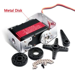 Servo digital Dsservo alto torque doble eje para sistemas tácticos