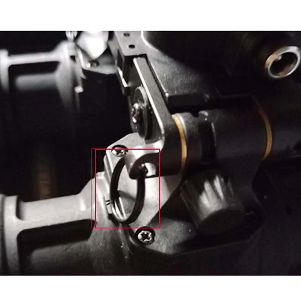 Instalación táctica del anillo del gancho de la cuerda elástica del dispositivo de visión nocturna ANVIS PVS14 1431 - imagen 2