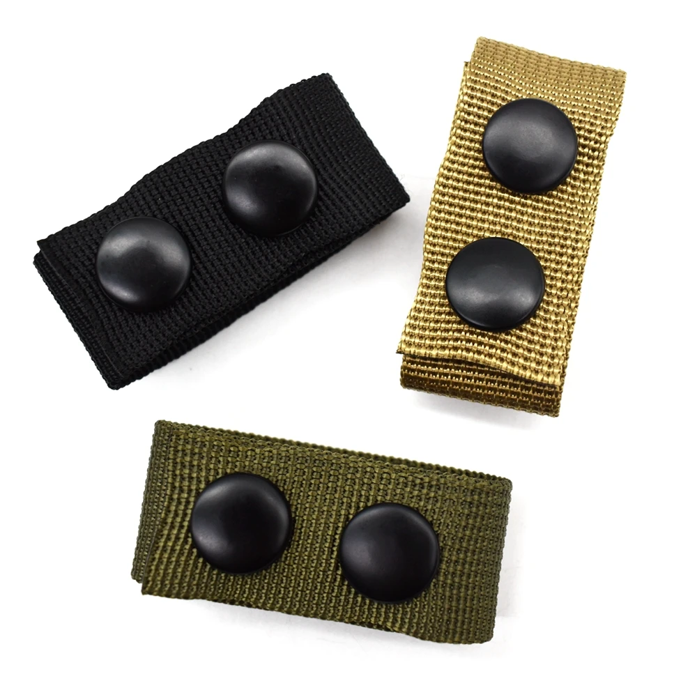 4 Uds. Cinturón de trabajo táctico, hebilla a presión de nailon, soporte de lazo para cinturón de seguridad, hebilla de gancho de sujeción para cintura - imagen 5