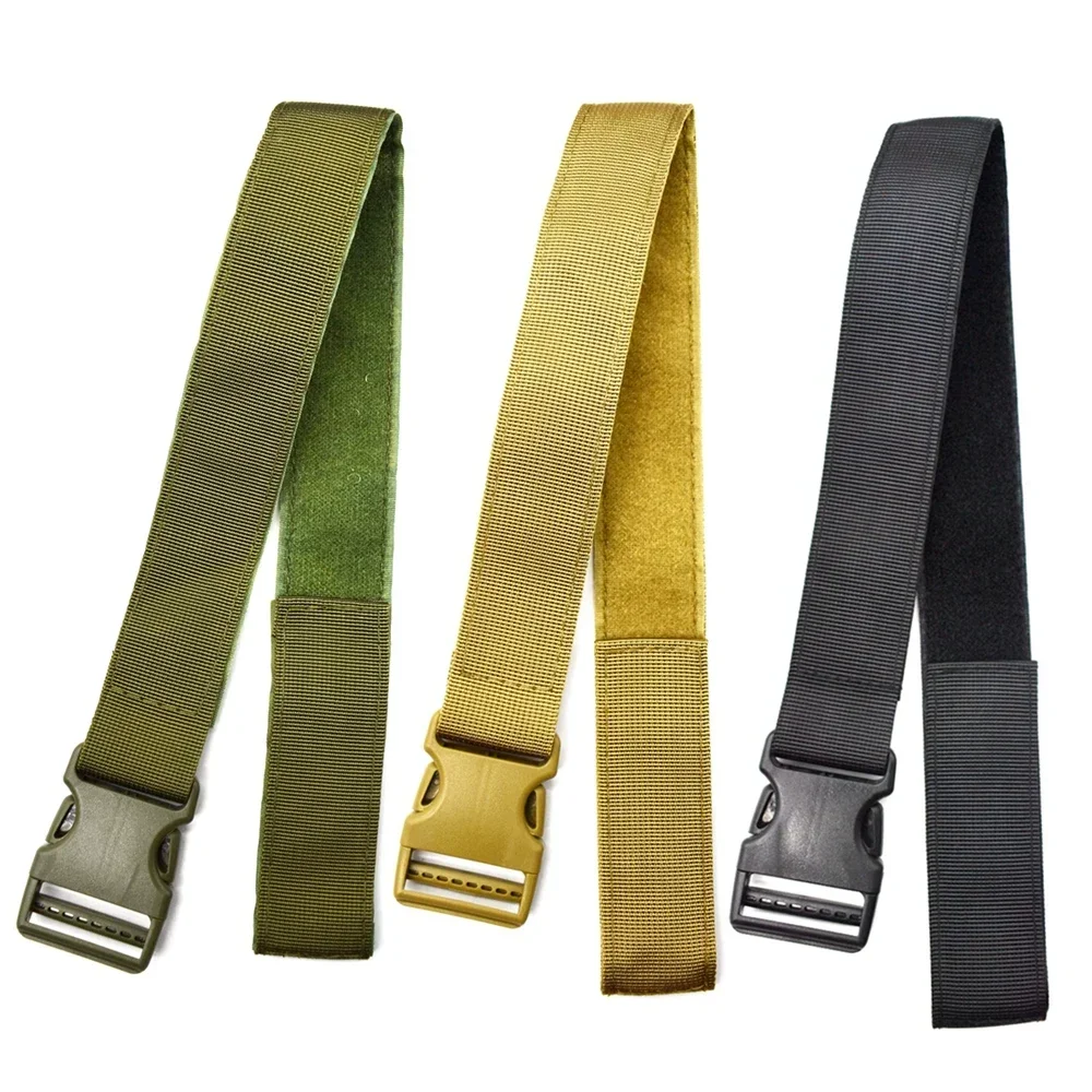 Correa para muslo, gancho y bucle para funda para muslo, funda para pierna caída, cinturón táctico Molle para caza, accesorios de caza - imagen 4