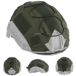 Funda elástica táctica woodland para casco de airsoft