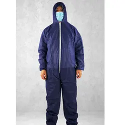 Traje de salto de protección de aislamiento sanitario desechable, ropa de seguridad para el trabajo, traje general de trabajo antiincrustante transpirable a prueba de polvo