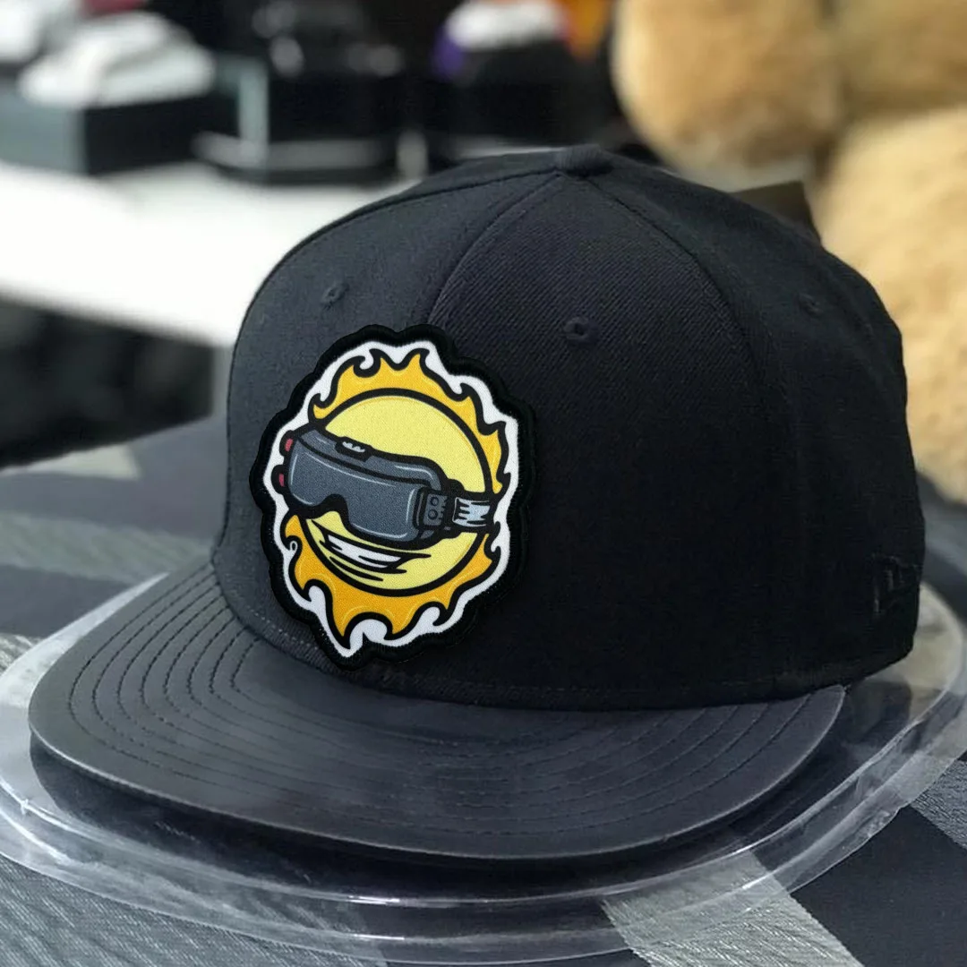 Parche táctico moral "el operador Solar", insignia militar, pegatinas para mochila, brazalete con gancho y bucle para el sol, aplique para casco - imagen 3