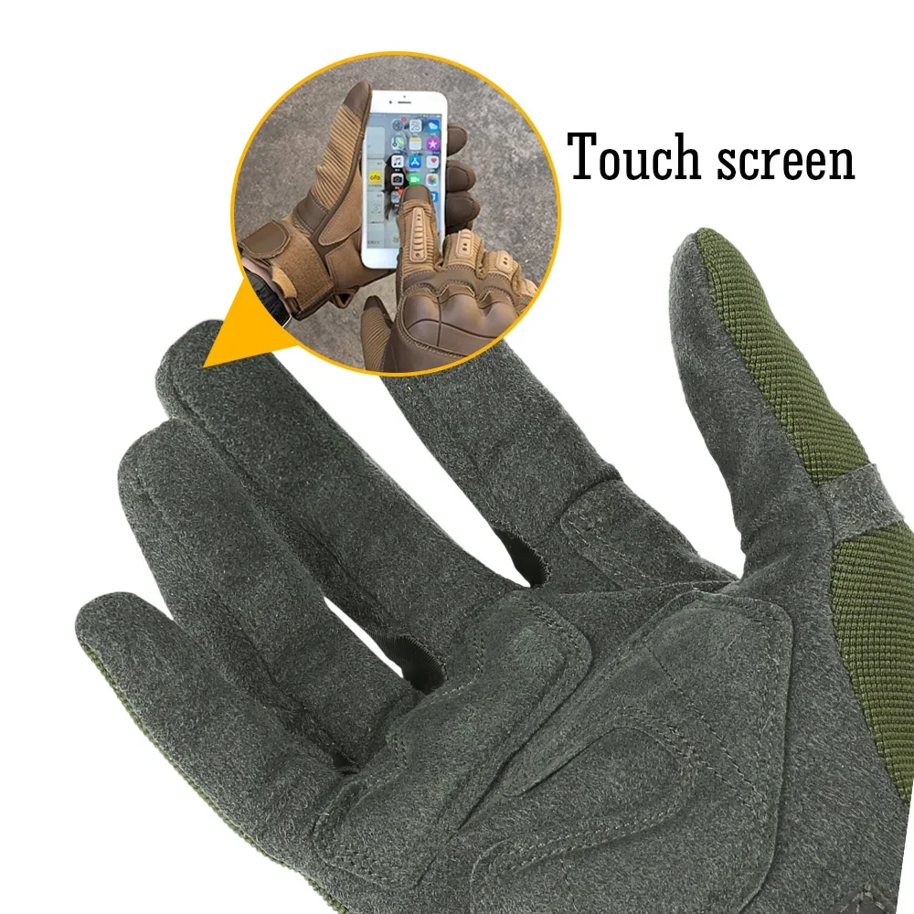 Guantes Tácticos - Vista lateral