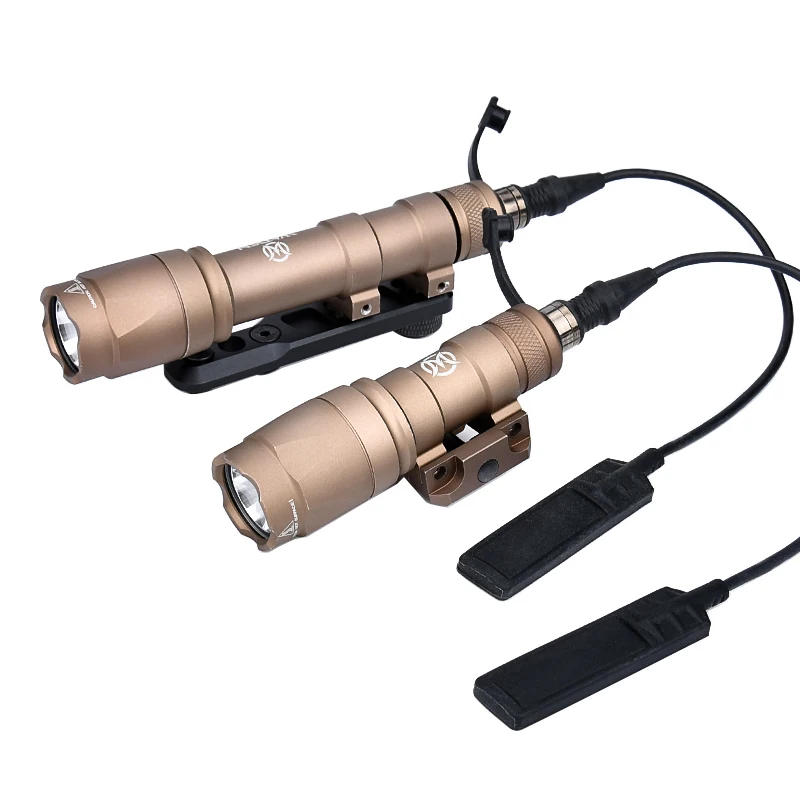 WADSN-linterna táctica M300 M600 Airsoft M600C M300A, Arma de caza, Mini Scout Light KeyMod m-lok Mount Rail Offset Mount - imagen 2