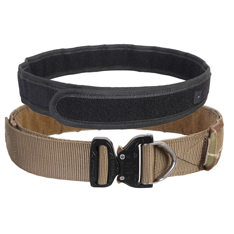 Emersongear-Cinturón táctico de 1,75 "a 2", correa de trabajo con anillo en D, tiro interior exterior, caza al aire libre, ciclismo - imagen 3