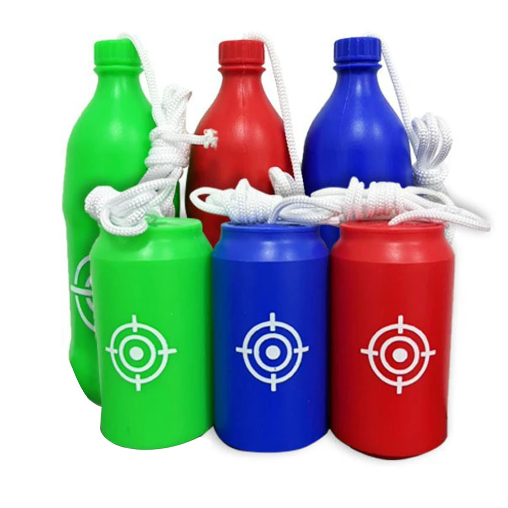 Objetivos de práctica de tiro, objetivos de botellas reactivas, botella de tiro de plástico ABS, entrenamiento de rango interior y exterior para pistola/Rifle - imagen 3