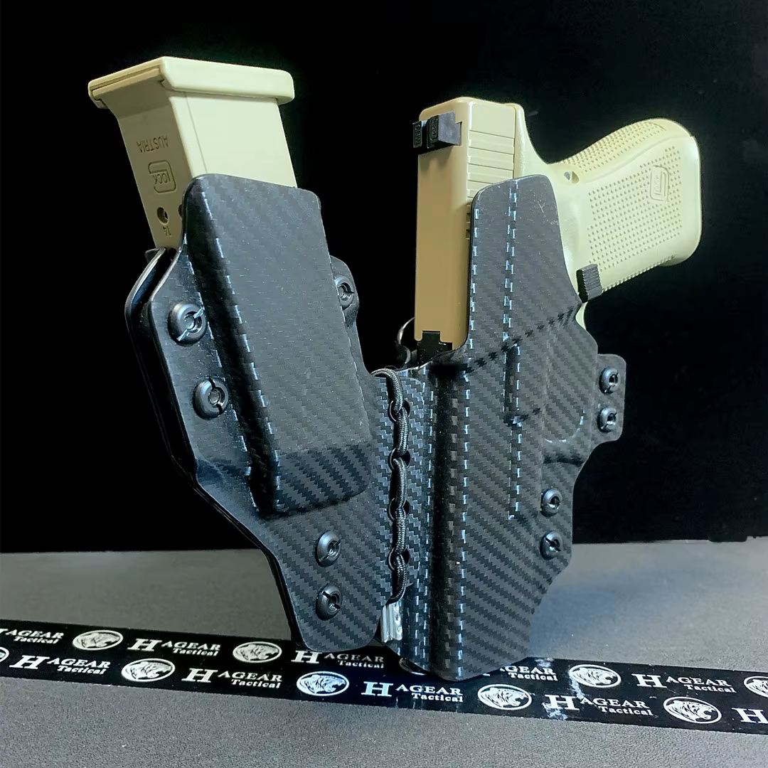 Funda IWB Kydex porte oculto con portacargadores y extracción rápida - imagen 2