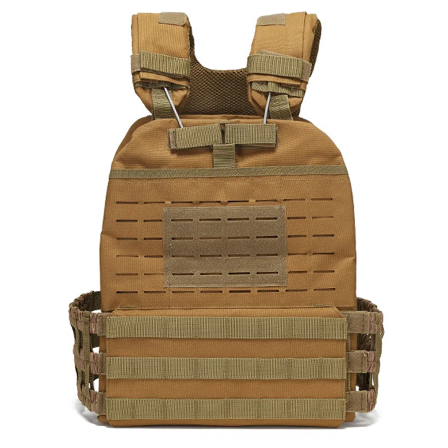 Chaleco de entrenamiento al aire libre, chaleco multifuncional de expansión MOLLE, protección conveniente, Mar Rojo - imagen 2