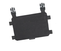 Thorax portador de placa táctica MOLLE con solapa frontal HSP Airsoft