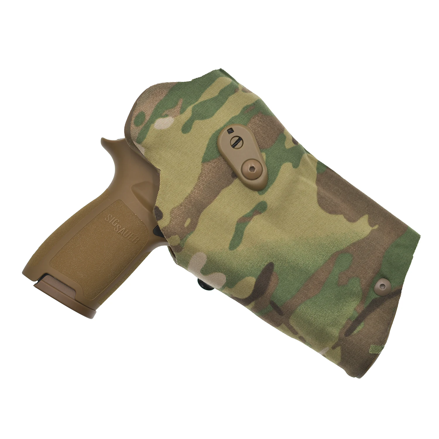 Sig P320 M17 M18 Uesd con bloque de seguridad ligero X300 X300U, funda de pistola de liberación rápida, portador de pistola multiángulo - imagen 5