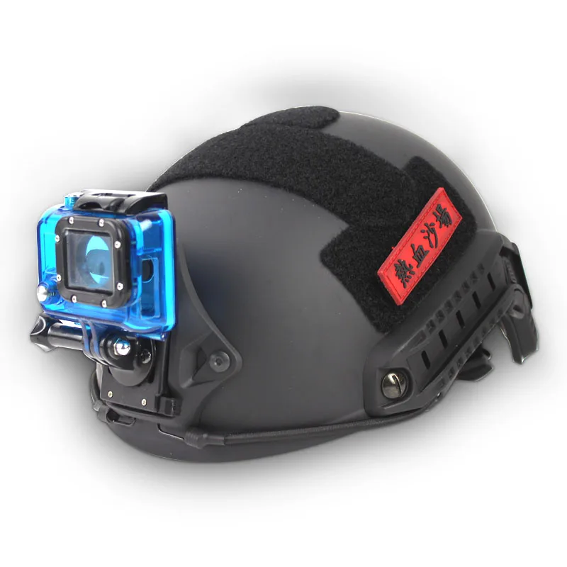 Soporte de secado rápido para casco táctico de sepia, soporte Nvg para exteriores, soporte rápido para cámara deportiva, casco para fanáticos militares - imagen 4