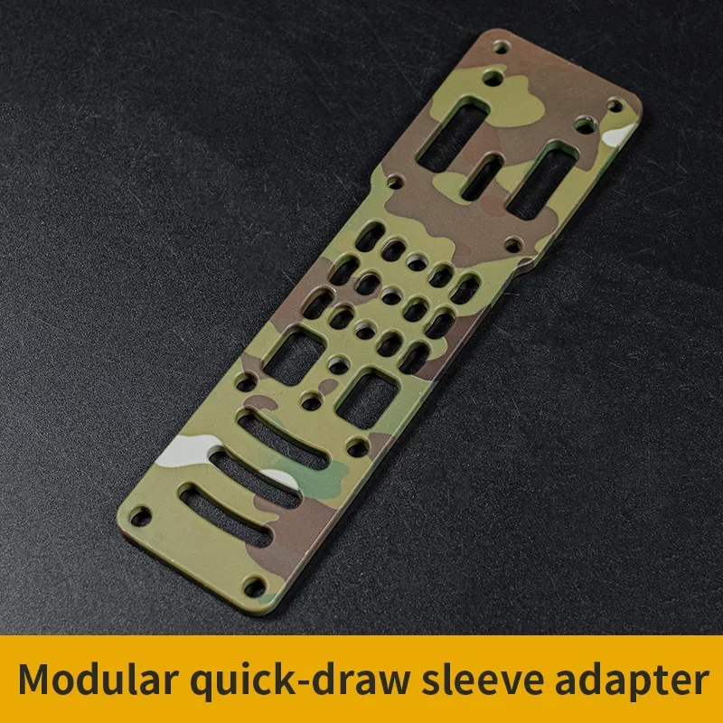 Manga de tracción rápida táctica, accesorios de expansión, adaptador de manga de tracción rápida Modular, fijación de correa de pierna para QLS, g-code - imagen 3