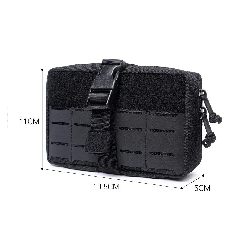 Bolsa táctica, botiquín de primeros auxilios médicos EDC Molle, riñonera para hombres, caza, Camping, paquete de herramientas de supervivencia de emergencia - imagen 5