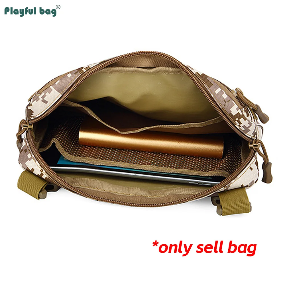 Bolsa táctica de camuflaje para colgar en el pecho, chaleco de liberación rápida, paquete de accesorios para exteriores AVA333 - imagen 5