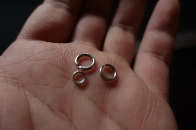 EDC SUS anillo colgante de llavero de acero inoxidable Extra pequeño - imagen 5