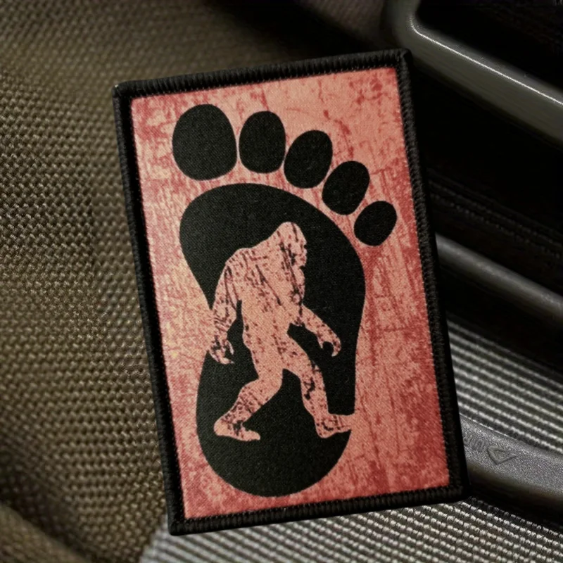 Parche de impresión Hippity Hoppity, chaleco táctico, insignia de moral con gancho y bucle, pegatinas decorativas para mochila, parches para brazalete para ropa - imagen 4