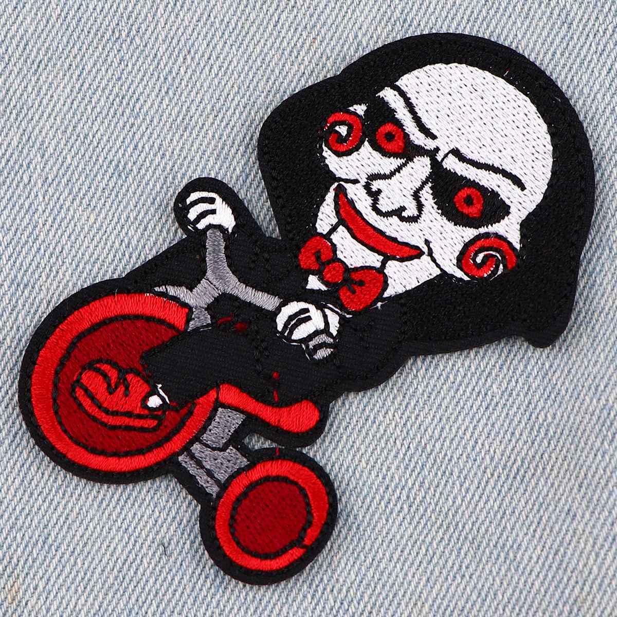 Parches bordados de cosas de terror para ropa, parches para ropa, parche para planchar DIY de Halloween, pegatinas para ropa - imagen 4