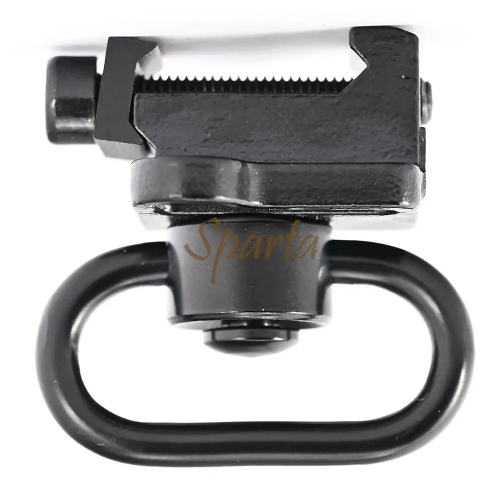 Sparta Sling Swivel multifunción Picatinny Base de montaje en riel 1,25 pulgadas deportes al aire libre caza correa táctica accesorio - imagen 5