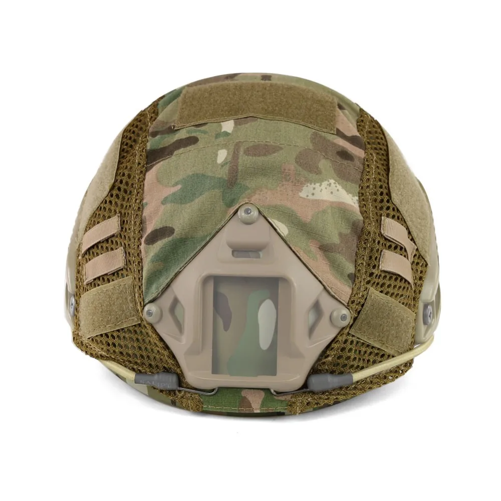 Cubierta de casco de camuflaje táctico para circunferencia rápida de la cabeza MH PJ BJ 52-60cm accesorios para casco militar Airsoft - imagen 2