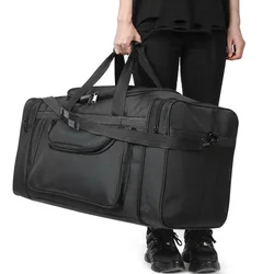 Bolsa de viaje lona gran tamaño unisex para camping y deporte