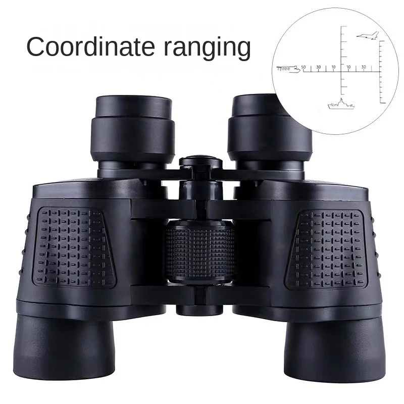 Binoculares de largo alcance para acampada, prismáticos de alta potencia 80x80 HD de 15000M para turismo y caza - imagen 4