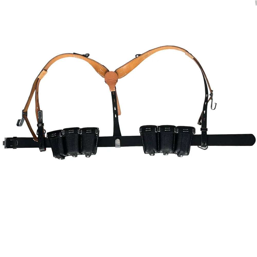 El paquete de equipo táctico alemán de 98K de la Segunda Guerra Mundial es una combinación altamente repliada de paquetes combinados de 98K - imagen 2