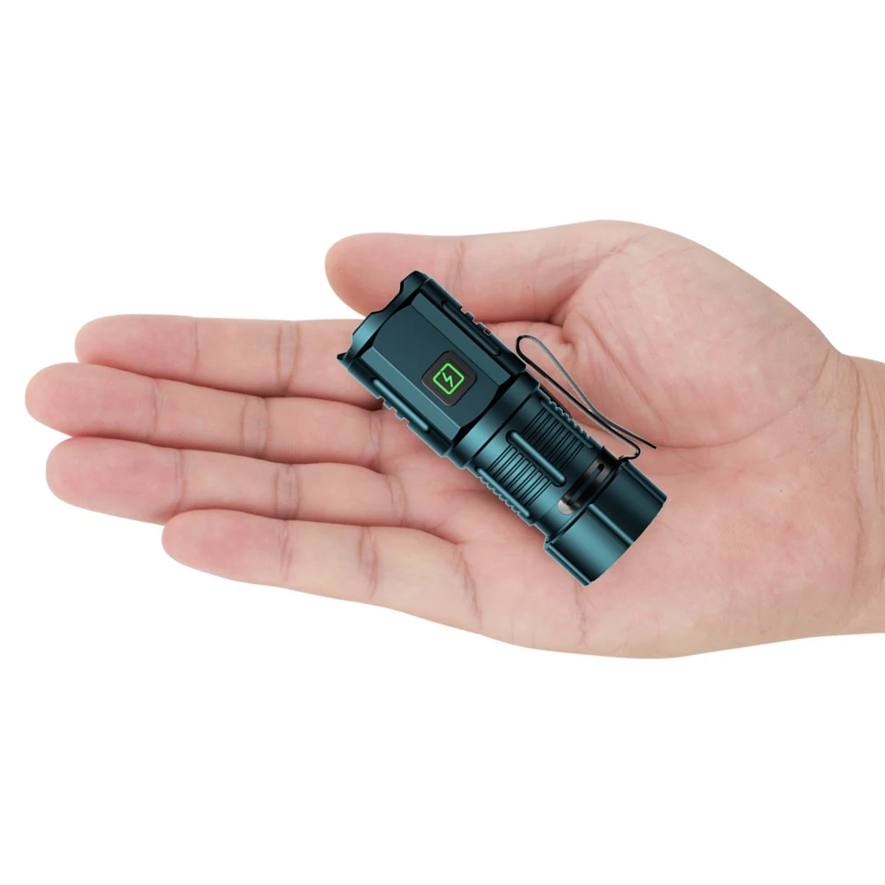 6500K 3x Mini Led Palm pequeña linterna USB recargable portátil imán antorcha al aire libre senderismo Camping trabajo en casa coche Repai 16340 - imagen 3