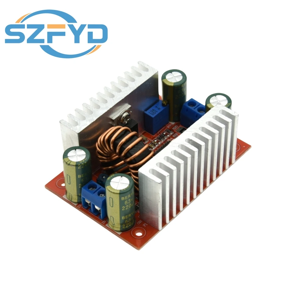 Convertidor de refuerzo CC de 400W, 15A, 8,5-50V a 10-60V CC CV, módulo elevador, fuente de alimentación del controlador LED - imagen 3